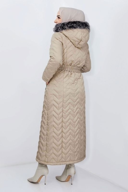 Captain Puffer-Jacke / Beige