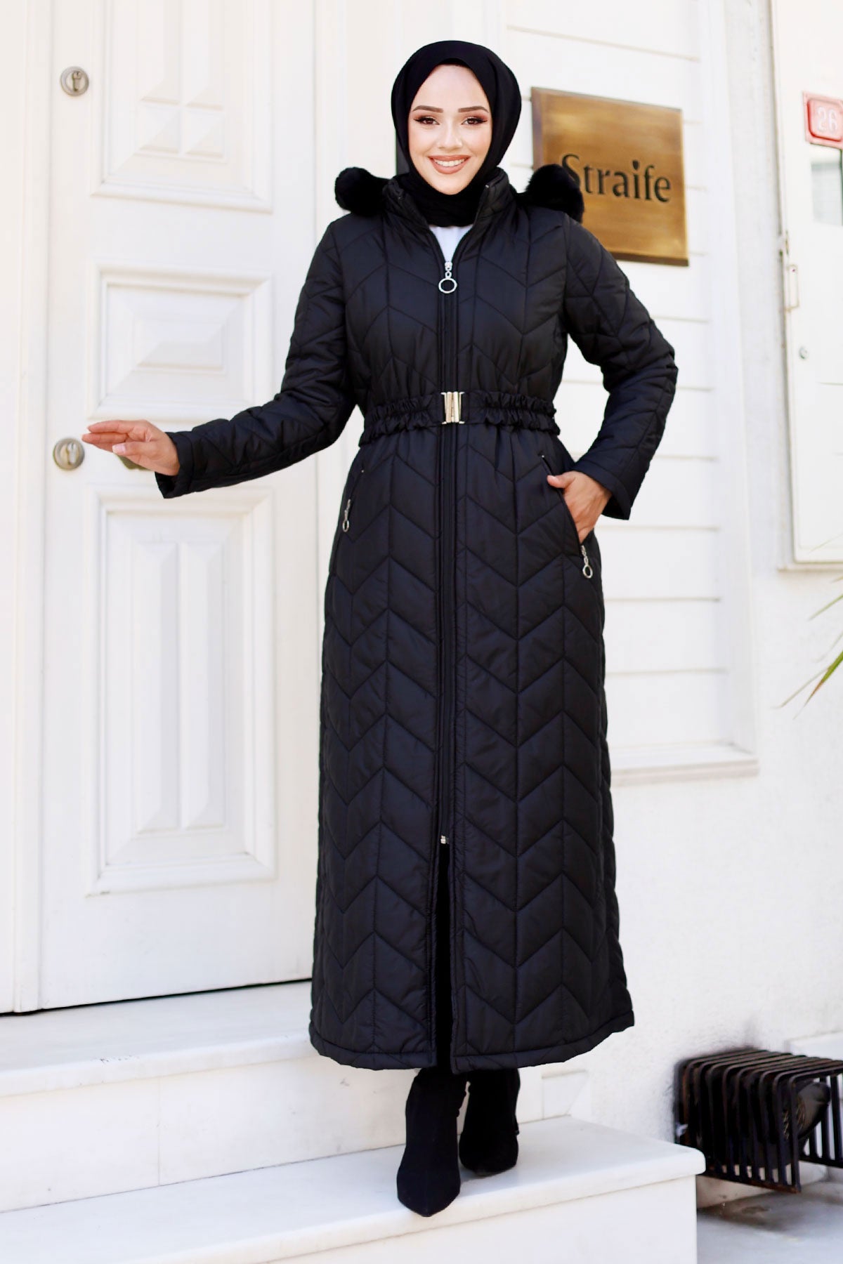 Captain Puffer-Jacke / Schwarz