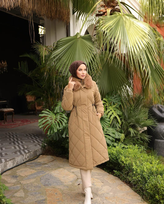 Puffer-Jacke Nova / Camel